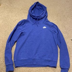 blue nike sweatshirt